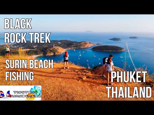 PHUKET THAILAND 2021 BEST TOURIST PLACES IN PHUKET BLACK ROCK & SURINBEACH FISHING Thailand 4K DRONE