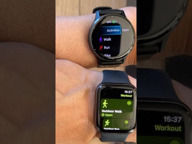 Apple Watch vs. Garmin Venu 3: Which tracks my walk better? Let’s compare!⌚️#applewatch #garmin