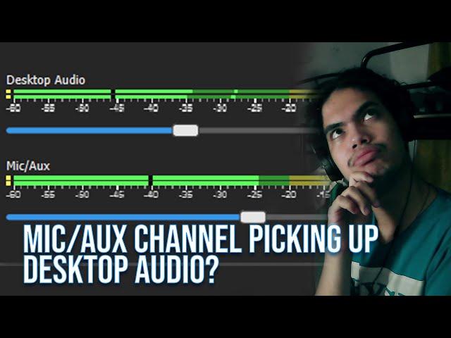 Mic/Aux Channel Picking Up Desktop Audio? | Here's How I Fixed It