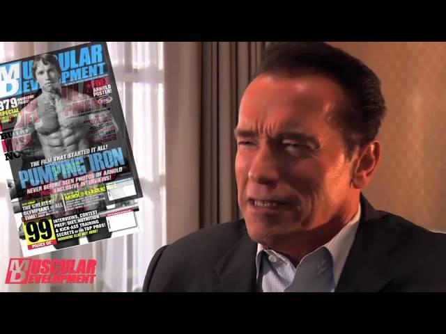 Arnold Schwarzenegger Praises Muscular Development Magazine