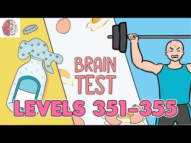 Brain Test: Tricky Puzzles Levels 351 - 355 Solutions