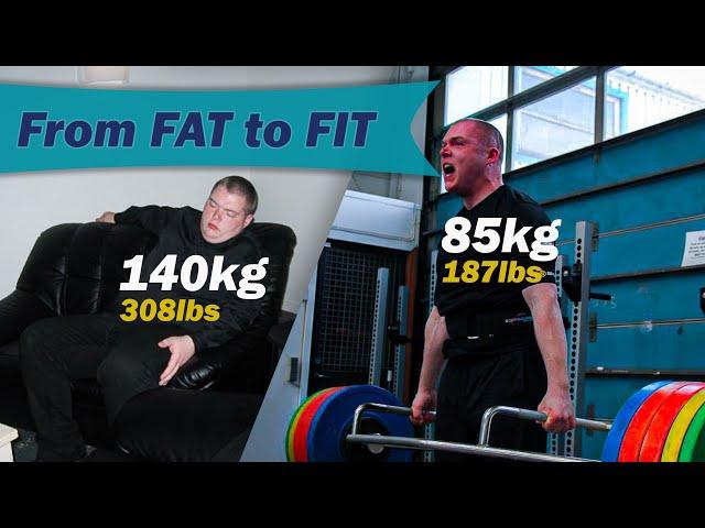 Fat to fit -55kg in one year - body transformation - weight loss