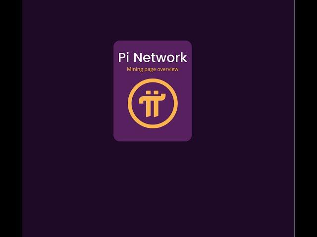 Pi Mining Page overview