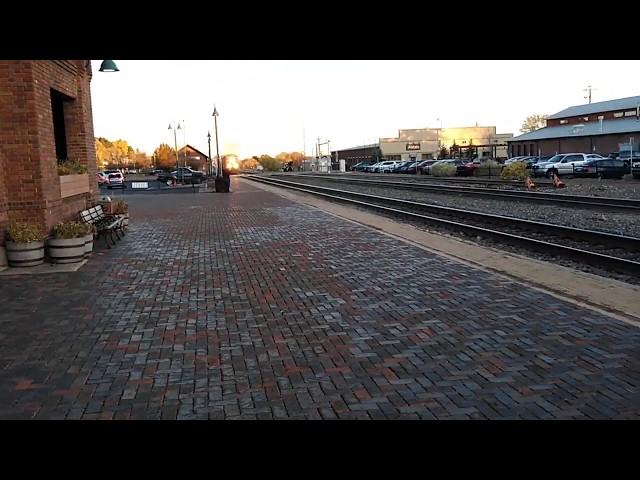 Flagstaff Arizona train station. Г. Флагстафф Аризона - ж.д. станция.