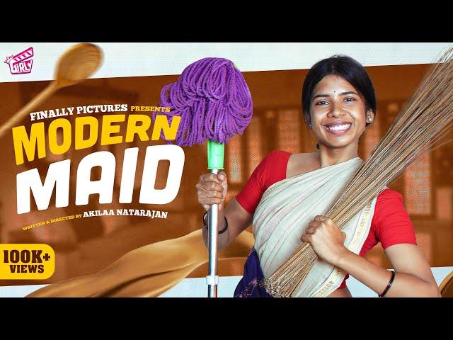 Modern Maid ‍ | Ft. Deepika, NK | Akilaa Natarajan | Comedy | 4K | Girly