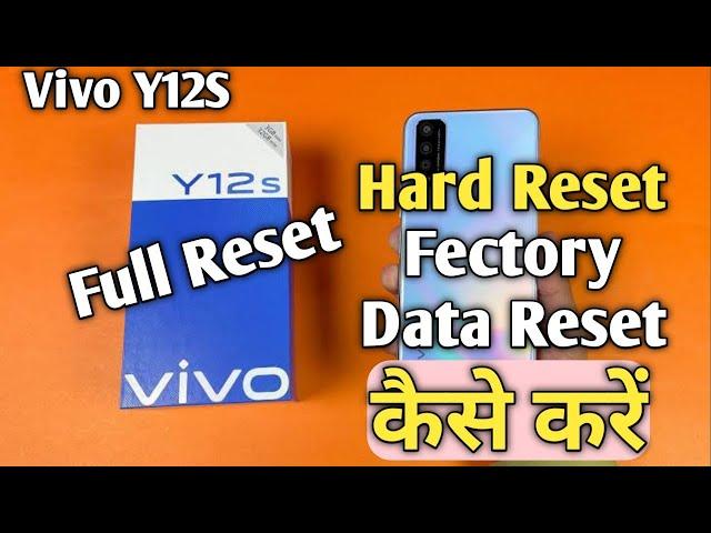 Vivo Y12s Hard Reset कैसे करें | How To Hard Reset Vivo Y12s | Fectory Data Reset | @AksTech4u