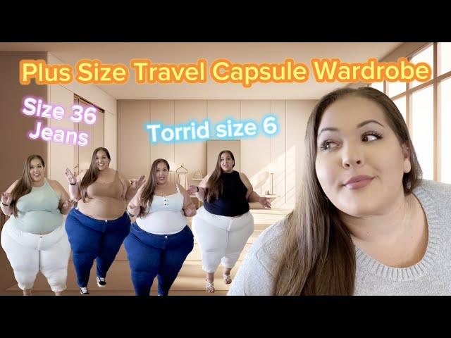 Plus Size Travel Capsule Wardrobe *Warm Weather*