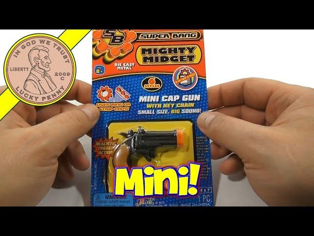 Super Bang Mighty Midget, Mini Derringer Cap Gun Key Chain, JA-RU Toys