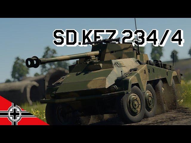 WarThunder ETSM IV Low tier Gangster 7.5 cm Sd.Kfz.234/4