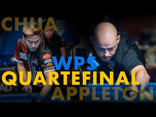 Darren Appleton vs Johan Chua | World Pool Series| Quarter Final Aramith Masters | 8 Ball