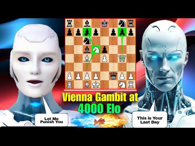 Brand New Chess AI Defeated Stockfish 16.1 Very BADLY In The Vienna Gambit | Chess Opening | Chess