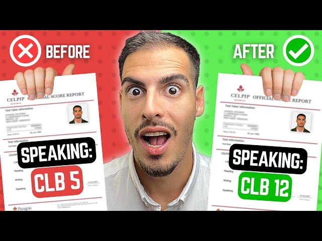 CELPIP Speaking Tips & Templates (Task 1 to 8) ⭐ How I Got CLB 12