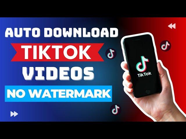 Bulk Download Tiktok Videos No Watermark With A Single Click