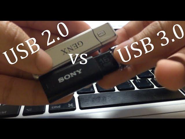 USB 2.0 vs USB 3.0 Speed Test