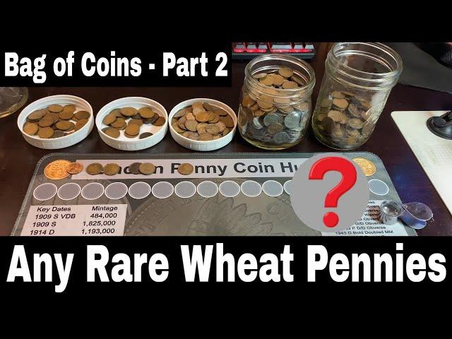 Will I Find a Rare Wheat Penny from that Bag of Old Coins