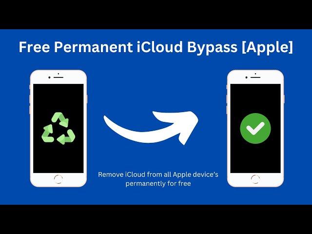 How to unlock any apple device permanently for free | iCloud unlock without password | 2024 method