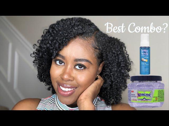 Best Wash & Go Combo For Natural Hair | Lotta Body & Wetline Gel