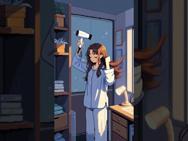 Just a normal day…#lofi #aivideo #aianime #aiart #pixelart #MageSpace #Mage