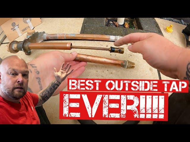 OUTSIDE TAP INSTALLATION.. Do It Yourself | THE BEST OUTSIDE TAP EVER??