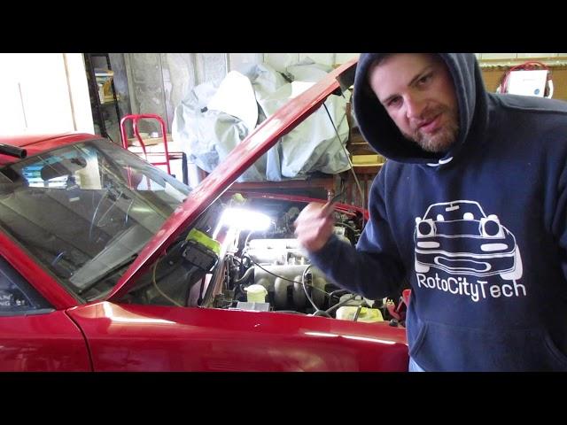 Miata Radiator and Coolant Re-route Install
