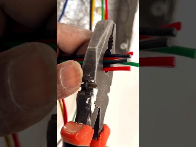 Home electric wiring work is in progress #home #electric #wiring #electrician #fan #switch #sockets