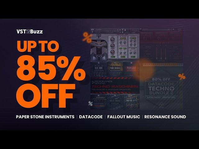 VSTBuzz Deals #15/2023 - Up to 85% off Fallout Music, Resonance Sound, Datacode & PSI