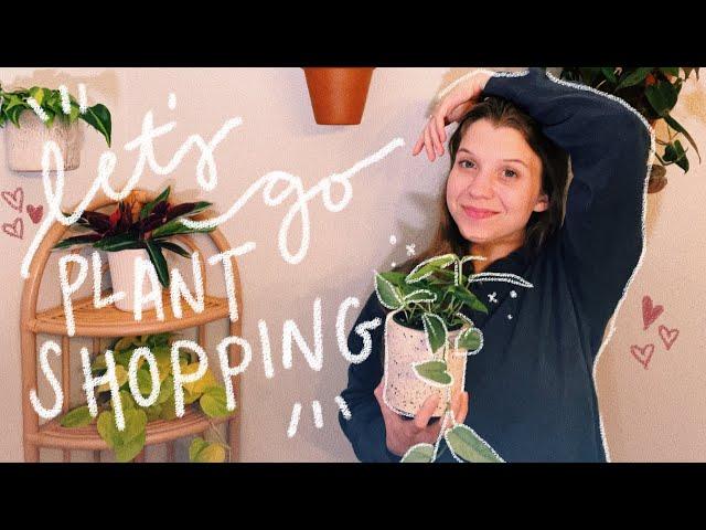 plant shopping and nature preserving | haul & vlog!