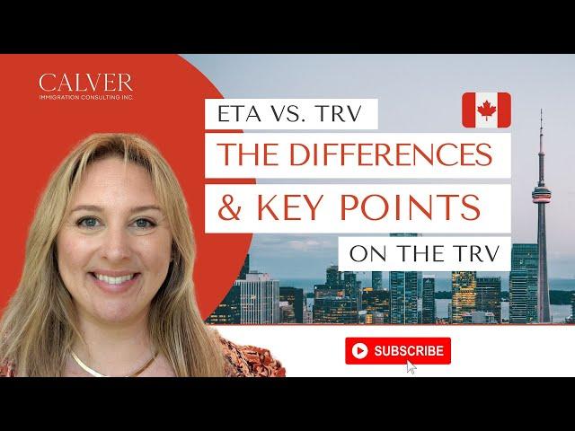 eTA vs TRV  |  Understanding The Differences & Key Points On The TRV Canada