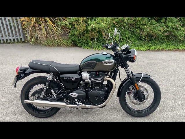 2024 TRIUMPH BONNEVILLE T100, 290 MILES - WALKAROUND - COMPLETELY MOTORBIKES