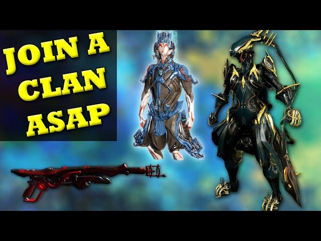 Join A Clan For Warframes Weapons And More!