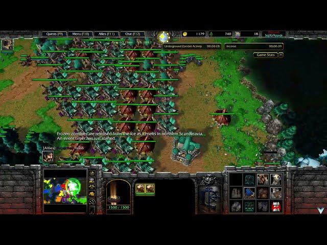 Eras Zombie Invasion RF - Russia - Nightmare #1 - Warcraft 3 Reforged