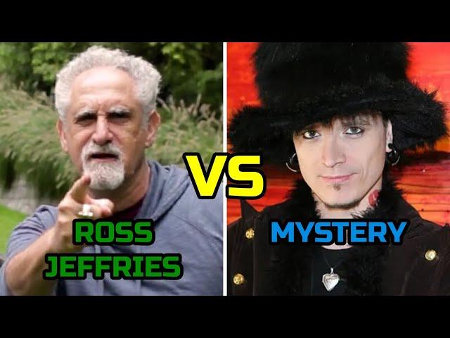 MASTER PICKUP ARTIST DEBATE! Ross Jeffries VS Mystery [Ice White] [@speedseduction] [@askmystery]