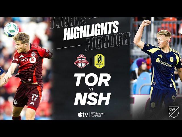 Toronto FC vs. Nashville SC | Full Match Highlights | Sam Surridge Brace!