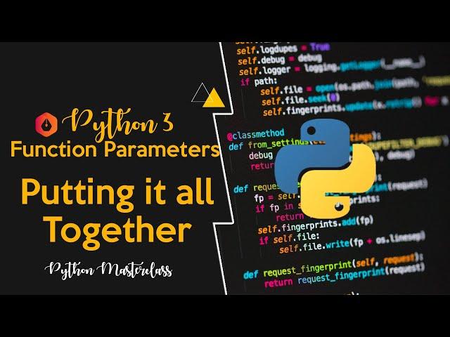 4.15 - Putting it all Together || Coding