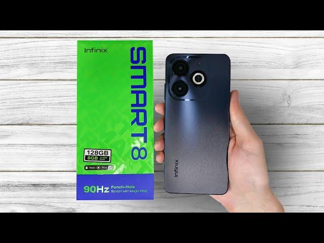 Infinix Smart 8 — бюджетник, который удивляет!