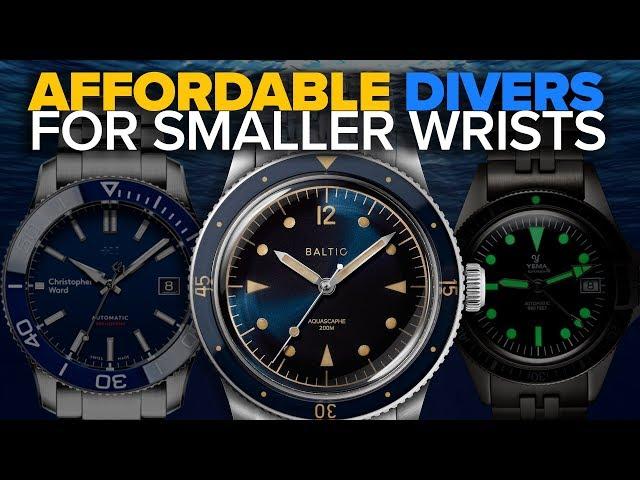 Diver Watches for Small Wrists $80-$1,000 (All Under 40 MM)