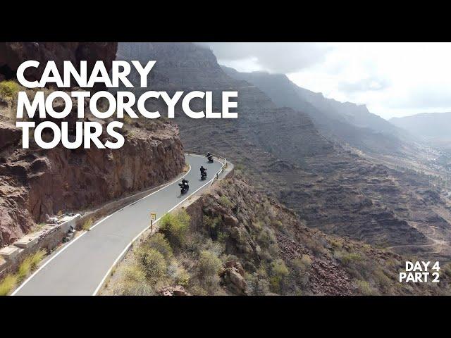 DAY 4 with Canary Motorcycle Tours in Gran Canaria | The MINI STELVIO! part 2