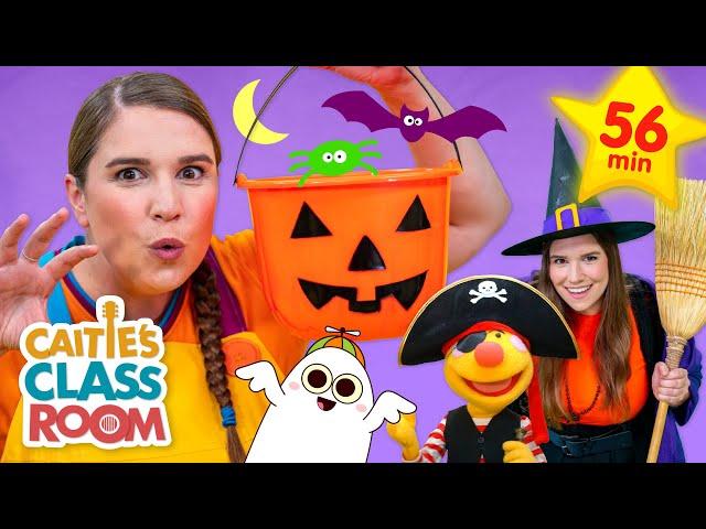 Caitie’s Halloween Compilation!  | Spooky Kids Songs And Shows | Super Simple Play