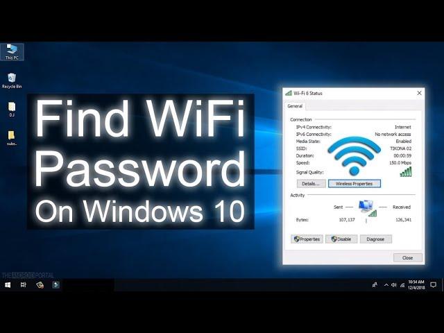 How To Find WiFi Password on Windows 10 [2019]