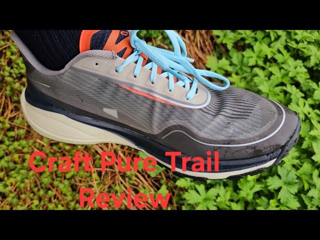 Craft Pure Trail Trailrunningshoes In-Depth Review [VS Asics Trabuco 12]!