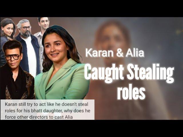 Karan Johar caught STEALING ROLE for Alia Bhatt? Vasan Bala exposed Karan Johar's dirty politics