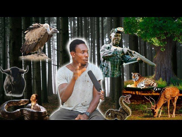 Hunter narrates how he saved his fellow hunters from being devoured by a python...