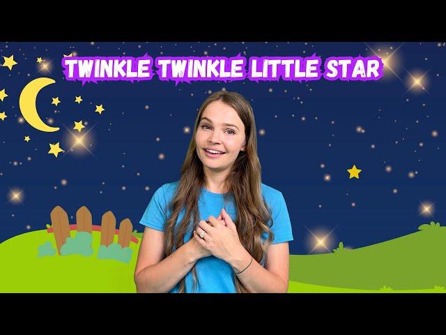 Twinkle Twinkle Little Star | Silly Miss Lily Kids Songs | Songs for Toddlers