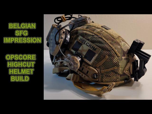 BELGIAN SFG OPSCORE HIGHCUT, AIRSOFT KIT SHAKEDOWN.