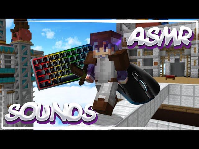 Keyboard + Mouse Sounds | ASMR BED WARS HYPIXEL