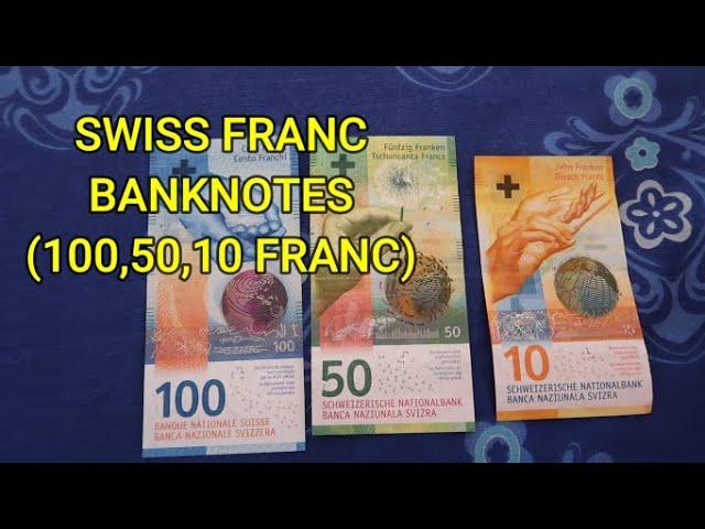 Swiss Franc Banknotes - Currency Universe Shorts