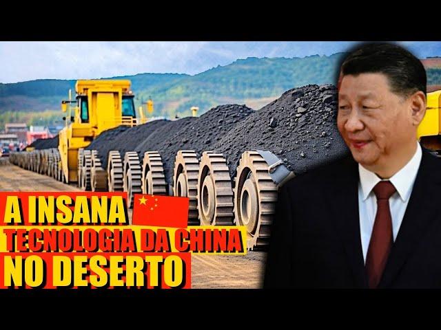 A Perfeita Tecnologia da China para Construções no Deserto