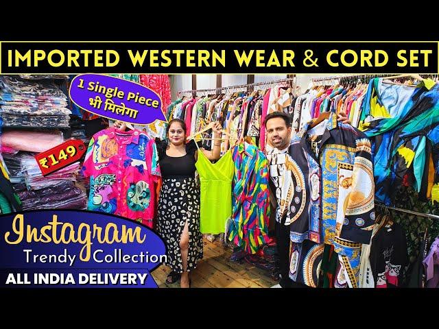 Imported Western wear Dress & Cord Set | Ladies Party wear dresses for Womens Tops Market in Delhi