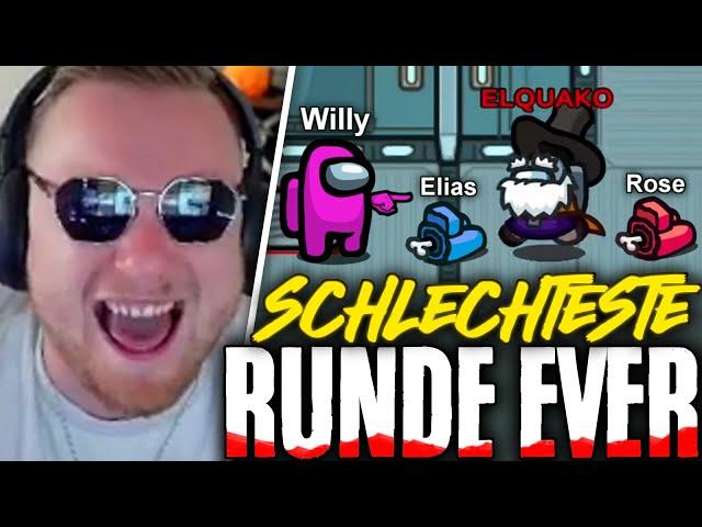 MEINE DÜMMSTE IMPOSTOR RUNDE EVER!  AMONG US mit ELI, WILLY, MEHDI, SEYYN & Co.  | SolutionPlayz