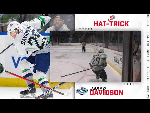 WHL Hat-Tricks - Jared Davidson